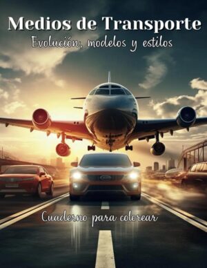 MEDIOS DE TRANSPORTE.: Evolución, modelos y estilos - Cuaderno para colorear
